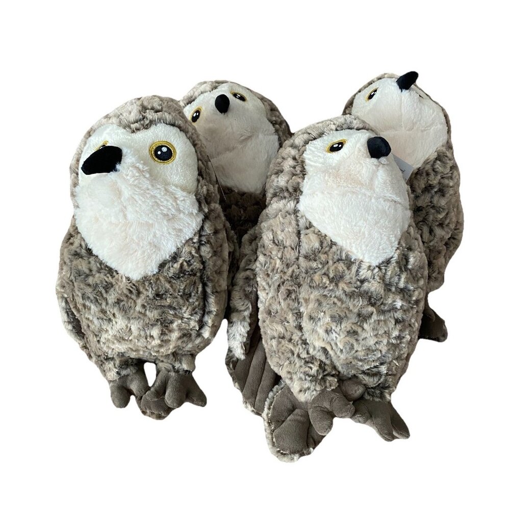 Toymazing Wildlife Plush - Lot Of 4 Owls -  16” High Very Soft